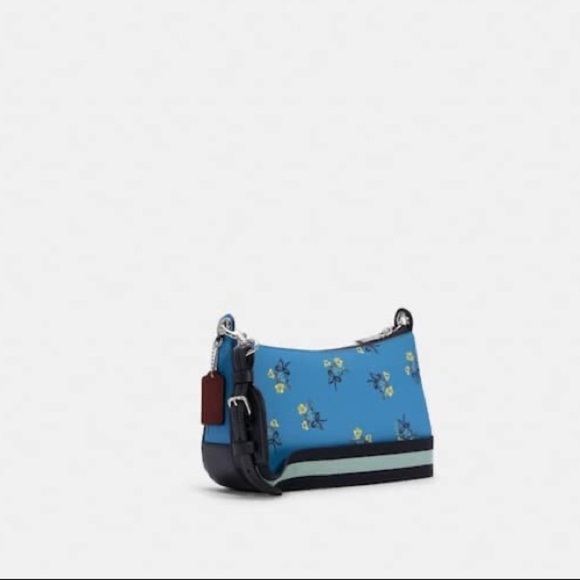 Coach Jes Baguette With Floral Bow Print - Picture 2 of 6